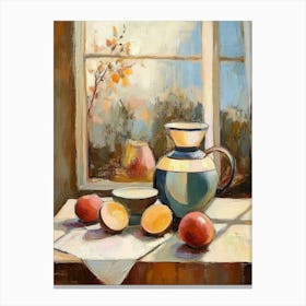 Still Life With Fruit Canvas Print