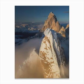 Chilean Mountains 3 Canvas Print