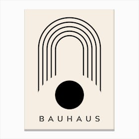 Bauhaus Logo 3 Canvas Print