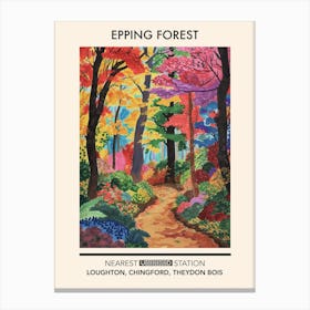 Epping Forest London Parks Garden 2 Canvas Print