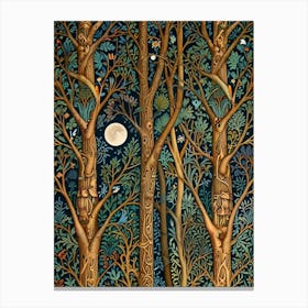 William Morris Forest Canvas Print