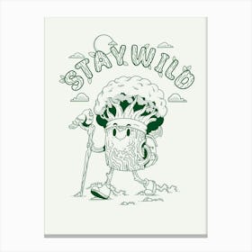 Stay Wild 2 Canvas Print