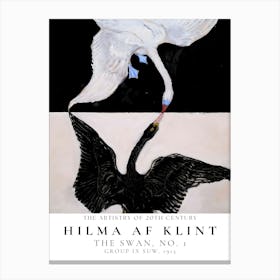 Hilma Af Klint Swan 5 Canvas Print