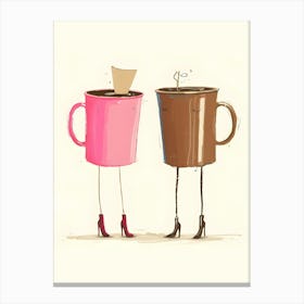 Coffee Lovers Canvas Print