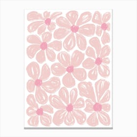 Pink Blooms Canvas Print