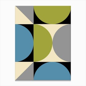 Geometric Abstract 1 Canvas Print
