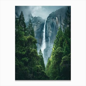 Waterfall Forest (22) Canvas Print