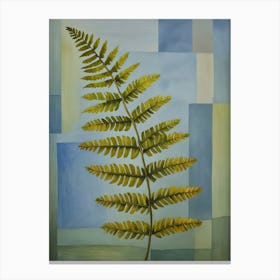 Fern Leaf Canvas Print