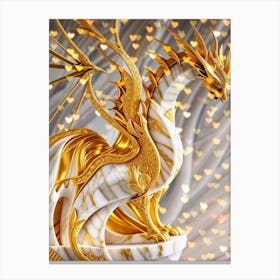 Golden Dragon 1 Canvas Print
