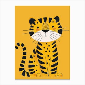 Yellow Bengal Tiger 2 Canvas Print
