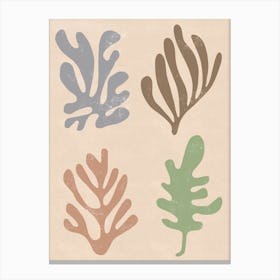 Matisse Decoupies Leaves Canvas Print