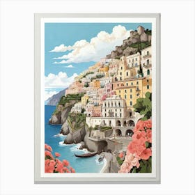 Positano Print 1 Canvas Print