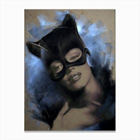 Marilyn Monroe Catwoman Canvas Print