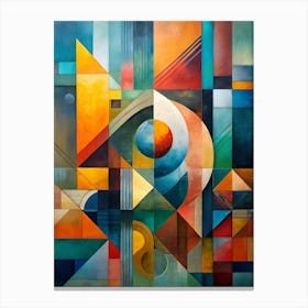 Abstract Painting Canvas Print