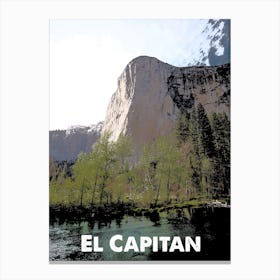 El Capitan, Mountain, USA, Yosemite, Nature, Climbing, Wall Print Canvas Print