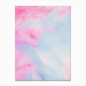 Abstract Pink And Blue Background Canvas Print