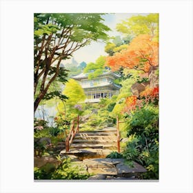 The Garden Of Morning Calm South Korea 7 Canvas Print