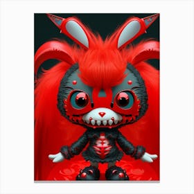 Frankenstein Bunny Canvas Print