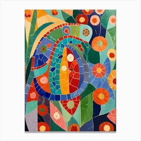 Mosaic Garden Canvas Print