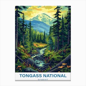 Tongass National Forest Canvas Print