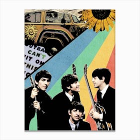 Beatles 4 Canvas Print