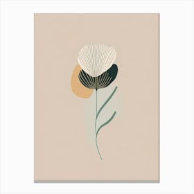 Beard Tongue Wildflower Simplicity Canvas Print