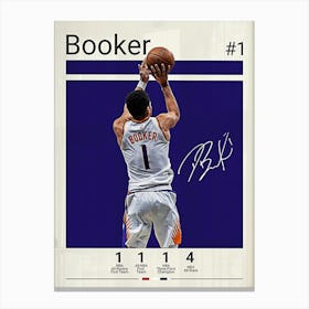 Devin Booker Canvas Print