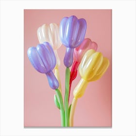 Dreamy Inflatable Flowers Bluebonnet 1 Canvas Print