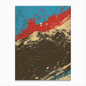 Splatter Painting 25 Canvas Print