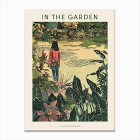 In The Garden Poster Callaway Gardens 1 Canvas Print