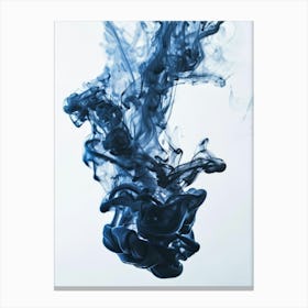 Blue Ink 3 Canvas Print