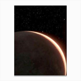 Star Wars Planet Canvas Print