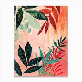 Tropical Leaves 78 Canvas Print