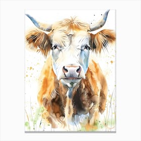 Cow Painting Canvas Print