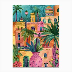 Moroccan Village 6 Canvas Print