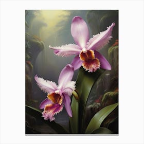 Brazil National Flower the Cattleya Orchid Canvas Print