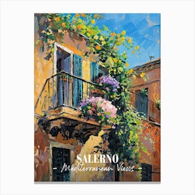 Mediterranean Views Salerno 1 Canvas Print