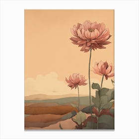 Chrysanthemums 1 Canvas Print