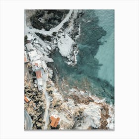 Ikaria, Coastal Contours Canvas Print