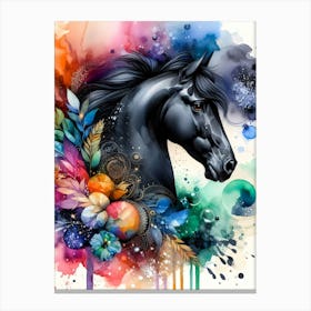 Creative Horse Beauty Illustration Nr 48 Canvas Print