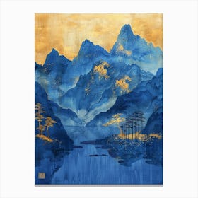 Asian Mountains Canvas Print