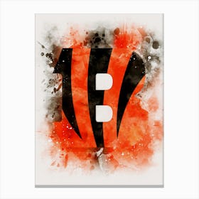 Cincinnati Bengals Painting Canvas Print