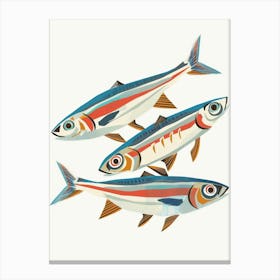 Three Fish Canvas Print