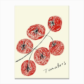 Tomatoes Canvas Print