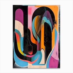 Lu modern abstract Canvas Print