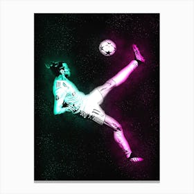 Gareth Bale Bicycle Kick Canvas Print