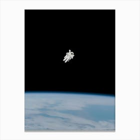 Astronaut In Space 13 Canvas Print