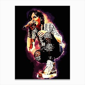 Dolores O'Riordan The Cranberries 11 Canvas Print