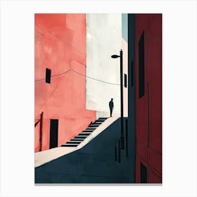 San Francisco, Minimalism Canvas Print