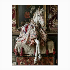 Horse In A Room Canvas Print